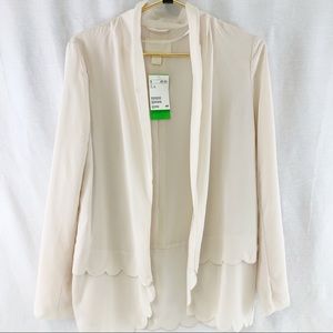 Cream H&M Sheer Jacket